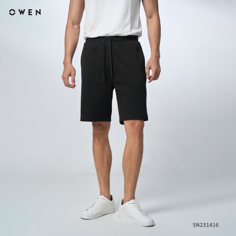 QUẦN SHORT THUN SN231416-BK