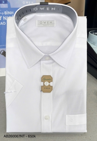 ÁO SƠ MI NGẮN TAY AB260067NT