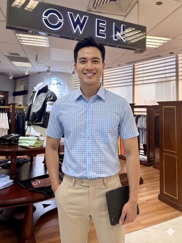 ÁO SƠ MI NGẮN TAY AB260081NT