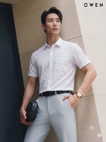 ÁO SƠ MI NGẮN TAY AB260036NT