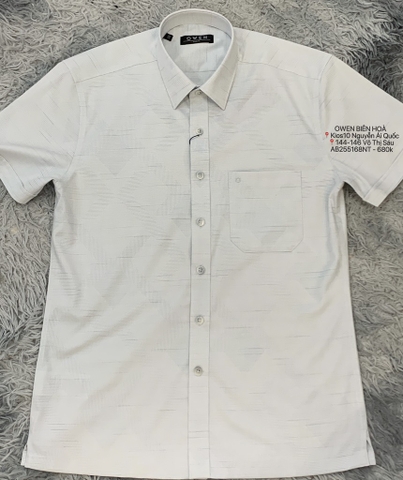 ÁO SƠ MI NGẮN TAY AB255168NT