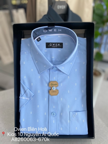 ÁO SƠ MI NGẮN TAY AB260063NT