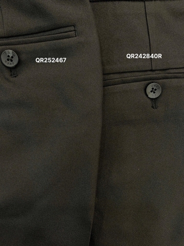 QUẦN TÂY ĐEN NANO QR242840R