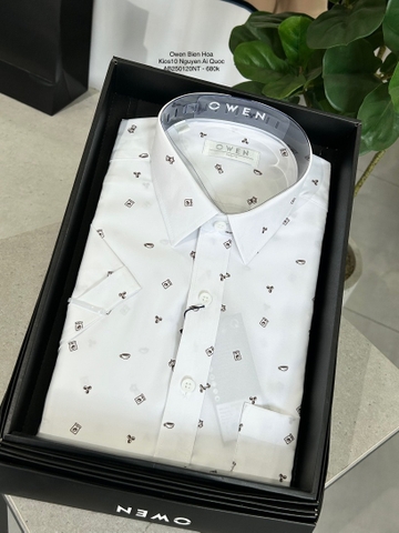 ÁO SƠ MI NGẮN TAY AB250120NT