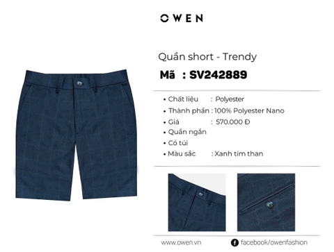 QUẦN SHORT SV242889