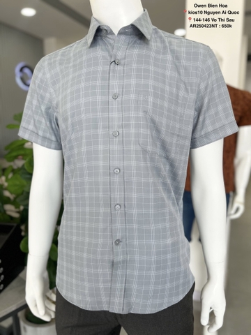 ÁO SƠ MI NGẮN TAY AB250423NT
