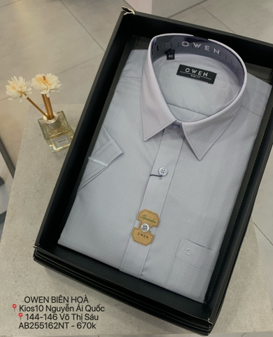 ÁO SƠ MI NGẮN TAY AB255162NT