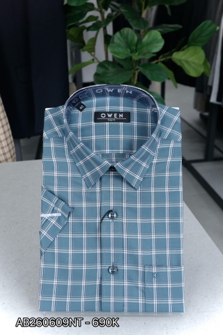ÁO SƠ MI NGẮN TAY AB260609NT
