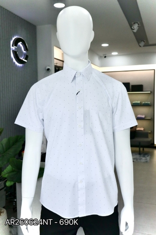 ÁO SƠ MI NGẮN TAY AB260624NT