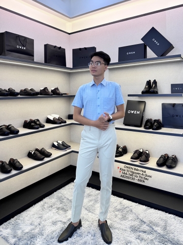 ÁO SƠ MI NGẮN TAY AB255130NT