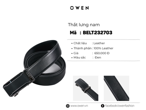 THẮT LƯNG BELT232703