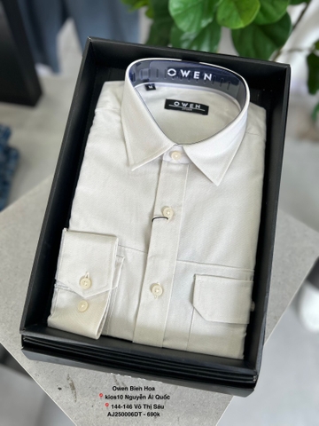 ÁO SƠ MI DÀI TAY AJ250006DT