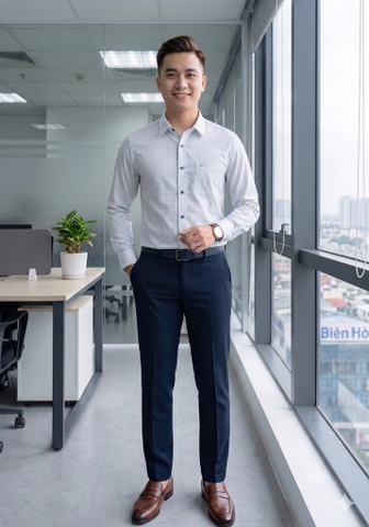 ÁO SƠ MI DÀI TAY AR260065DT