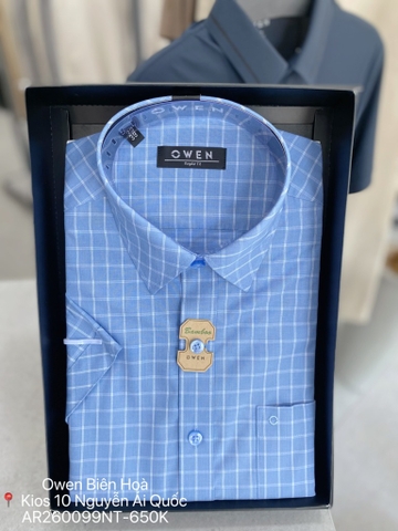 ÁO SƠ MI NGẮN TAY AR260099NT