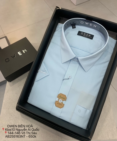 ÁO SƠ MI NGẮN TAY AB255163NT