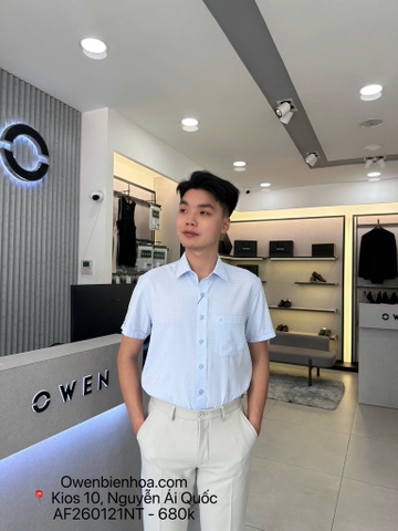 ÁO SƠ MI NGẮN TAY AF260121NT