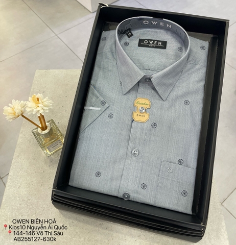 ÁO SƠ MI NGẮN TAY AB255127NT