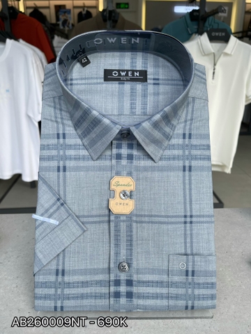 ÁO SƠ MI NGẮN TAY AB260009NT