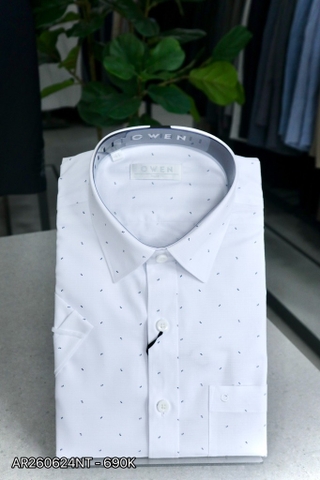 ÁO SƠ MI NGẮN TAY AB260624NT