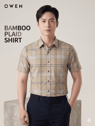 ÁO SƠ MI NGẮN TAY AB260097NT