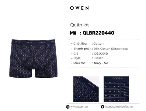 QUẦN LÓT BOXER QLBR220440