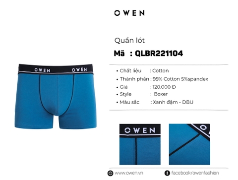 QUẦN LÓT BOXER QLBR221104