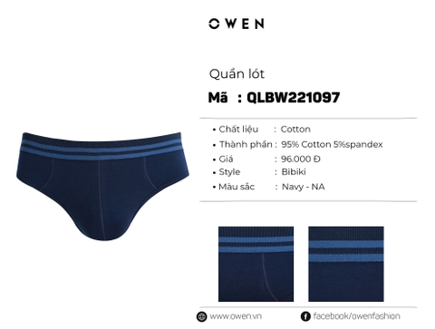 QUẦN LÓT TAM GIÁC QLBW221097