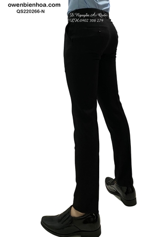 QUẦN TÂY ĐEN POLY QS220266-N