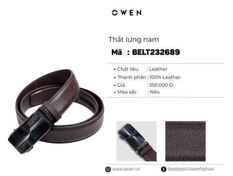 THẮT LƯNG BELT232689