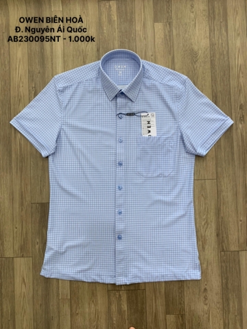 ÁO SƠ MI NGẮN TAY AB230095NT