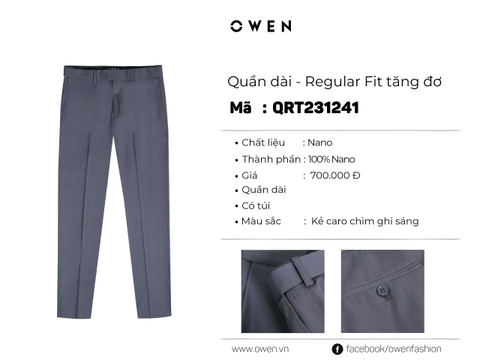 QUẦN TÂY QRT231241