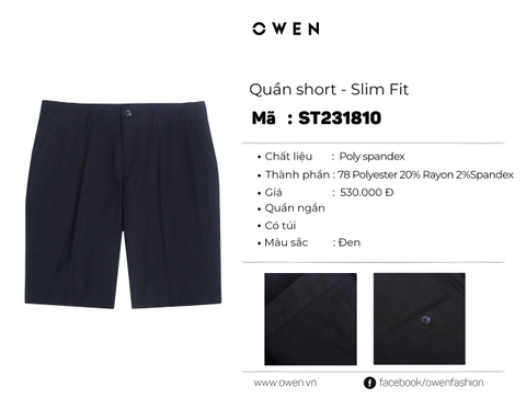 QUẦN SHORT ST231810