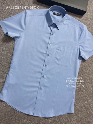 ÁO SƠ MI NGẮN TAY AR230549NT