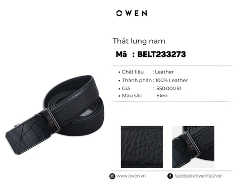 THẮT LƯNG BELT233273