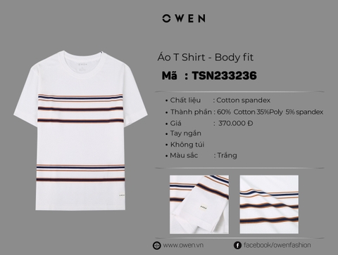 ÁO THUN T-SHIRT TSN233236