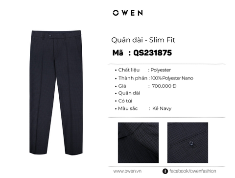 QUẦN TÂY QS231875