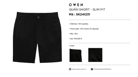 QUẦN SHORT SK241231