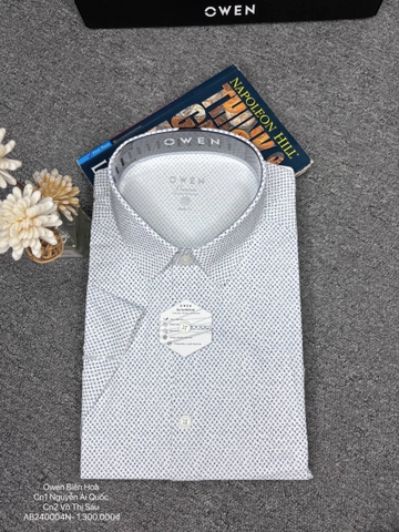 ÁO SƠ MI NGẮN TAY AB240004N