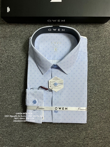 ÁO SƠ MI DÀI TAY AS240003D