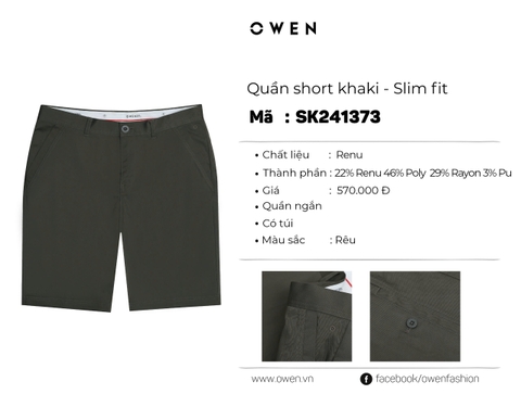 QUẦN SHORT SK241373
