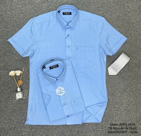 ÁO SƠ MI NGẮN TAY AB240629NT