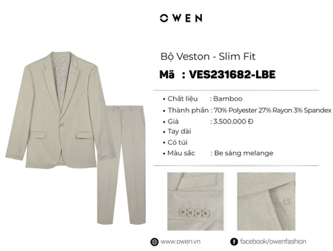 VEST BỘ BE SỮA VES231682