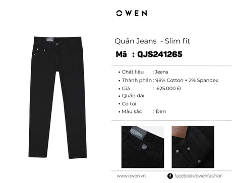 QUẦN JEAN QJS241265