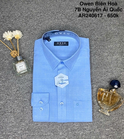 ÁO SƠ MI DÀI TAY AR240617DT