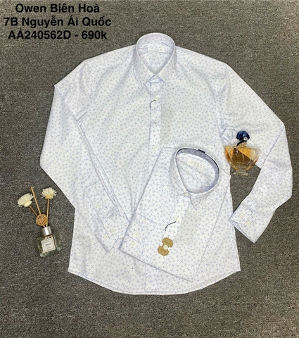 ÁO SƠ MI DÀI TAY AR240562D