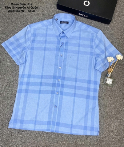 ÁO SƠ MI NGẮN TAY AB240577NT