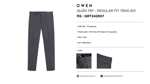 QUẦN TÂY QRT242807