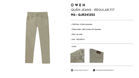 QUẦN JEAN QJR241252