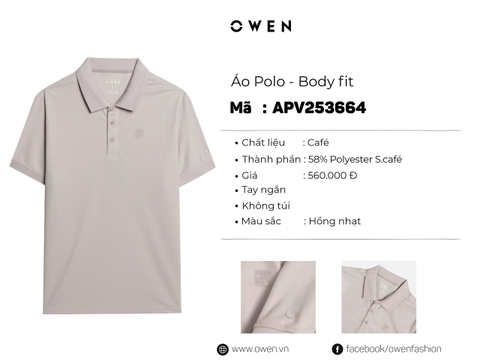 ÁO THUN POLO APV253664