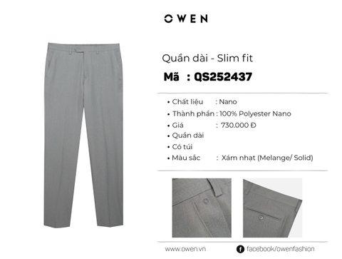 QUẦN TÂY QS252437
